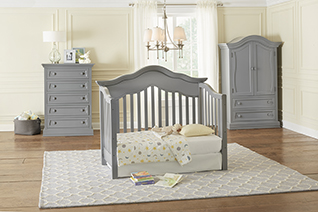 Millbury Day Bed Collection in Moon Grey Finish